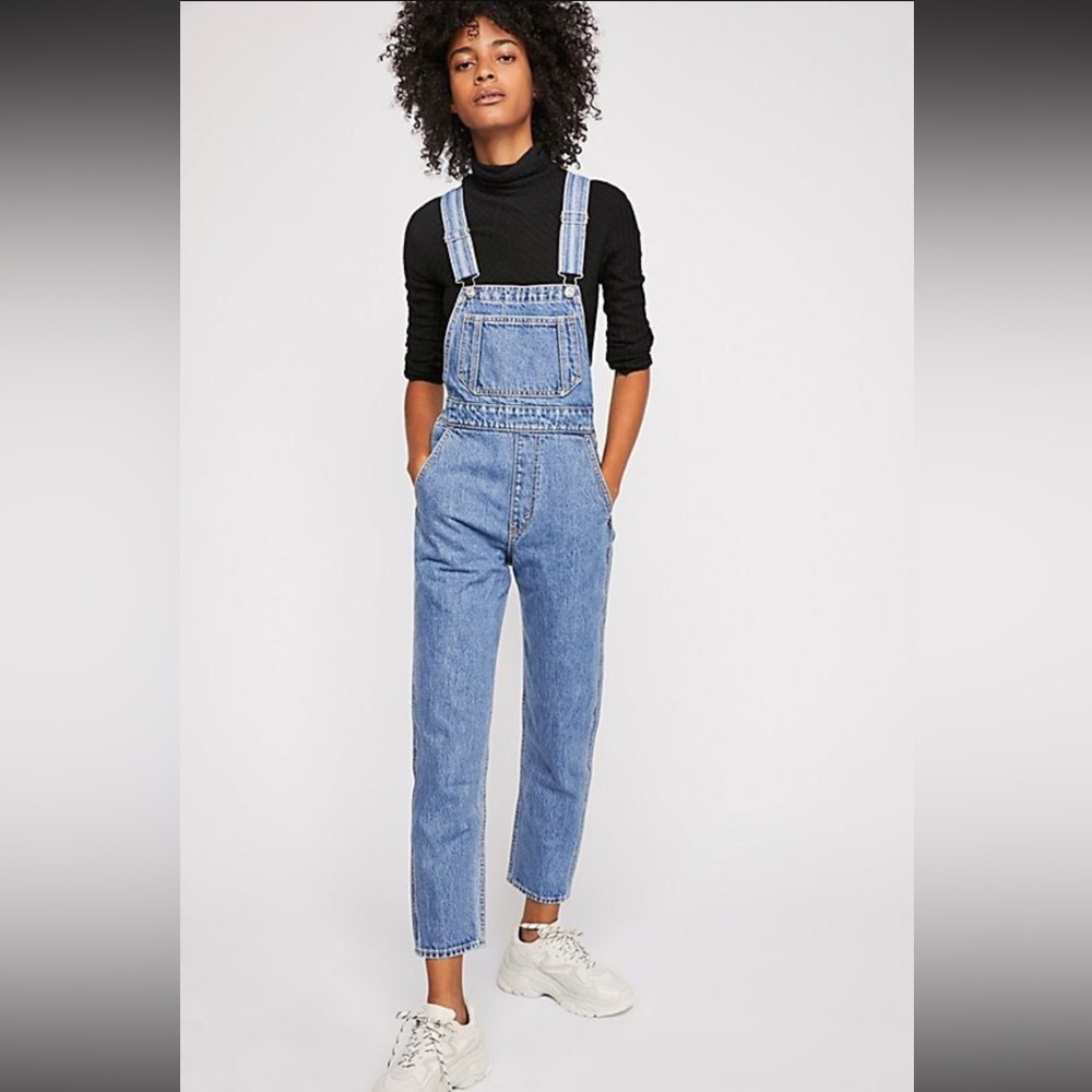 Levi's Light Blue Denim Overalls